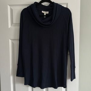 Jessica Simpson Maternity Cowl Neck Waffle Knit Sweater NWT